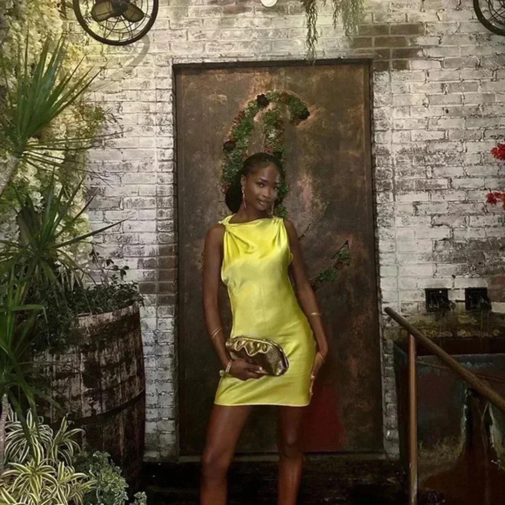 Zara Lime Green Dress